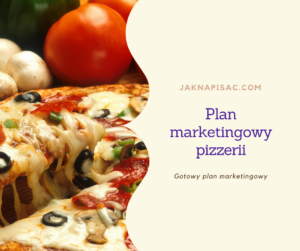 Plan marketingowy pizzerii "Fabiano"